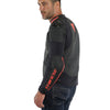 Dainese Intrepia Perf. Leather Jacket (Black Black Matt Fluro Red)