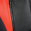 Dainese Intrepia Perf. Leather Jacket (Black Black Matt Fluro Red)