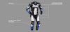 IXON JACKAL SUIT (BLACK WHITE RED)