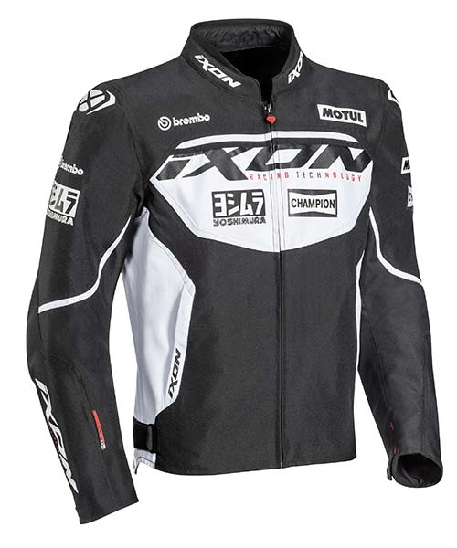 IXON MATRIX EVO JACKETS (BLACK WHITE)