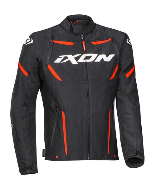 IXON STRIKER JACKETS (BLACK WHITE RED)