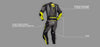 IXON VENDETTA EVO SUIT (BLACK ANTHRACITE YELLOW)