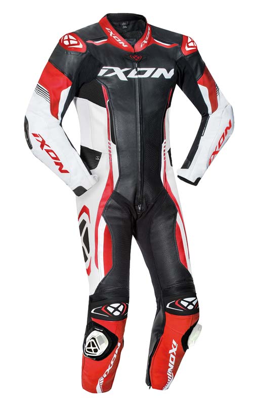 IXON VORTEX 2 SUIT (BLACK WHITE RED)