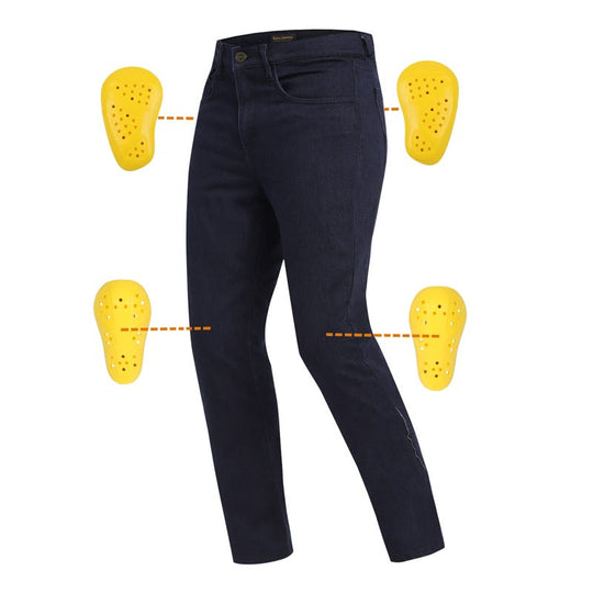 Royal Enfield Carapace Riding Denim XY L2 Armors (Indigo)