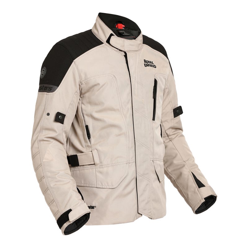 Royal Enfield Sanders Riding Jacket Brown M CE Level 1 - removable  protectors at the shoulder and elbow : Amazon.in: Car & Motorbike