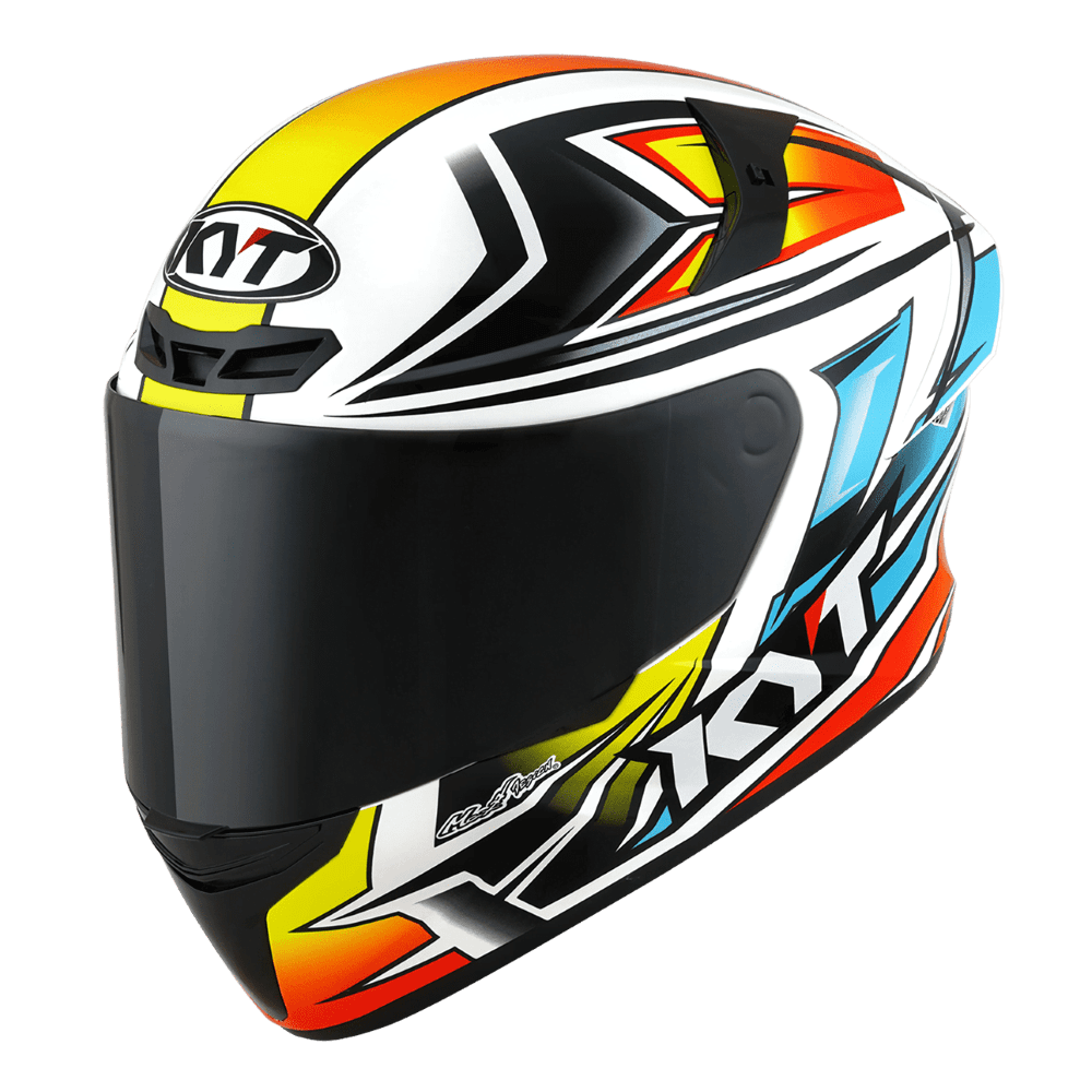 KYT TT Course Radiance Gloss Helmet– Moto Central