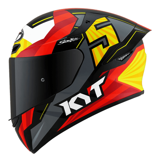 KYT TT Course Flux Gloss Helmet