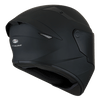 KYT TT Course Plain Matt Black Helmet