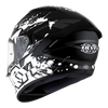 KYT NFR Neutron White Gloss Helmet
