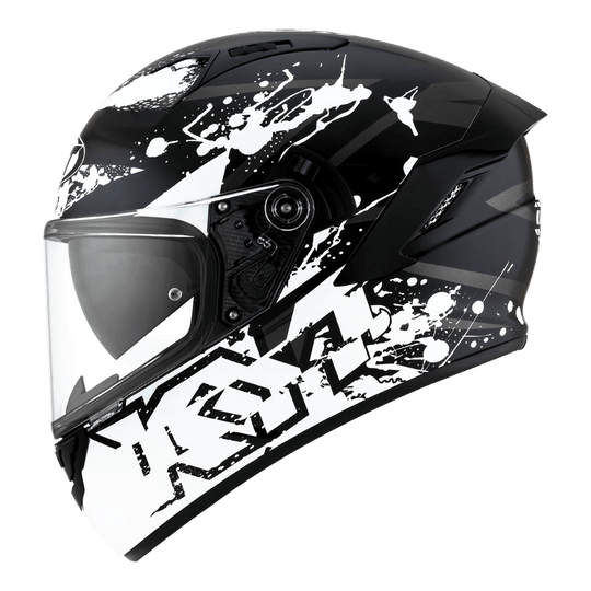 KYT NFR Neutron White Gloss Helmet