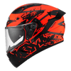 KYT NFR Neutron Red Gloss Helmet