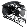 KYT NFR Neutron White Gloss Helmet