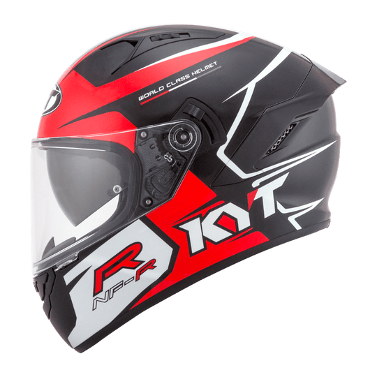 KYT NFR Track Red Gloss Helmet