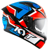 KYT NFR Artwork Red Blue Gloss Helmet