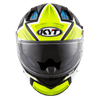 KYT NFR Artwork Yellow Grey Gloss Helmet