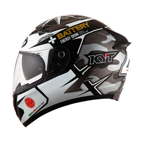 KYT Vendetta 2 Aleix Espargaro Replica Grey Gloss Helmet