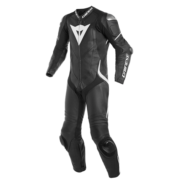 Dainese Laguna Seca 4 One Piece Suit Perforated Leather Black Black White