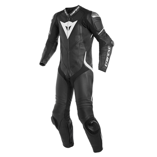 Dainese Laguna Seca 4 One Piece Suit Perforated Leather Black Black White