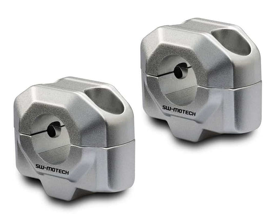 SW Motech 30mm Handlebar Risers for 22mm Handlebars (LEH.00.039.22000.30/S)