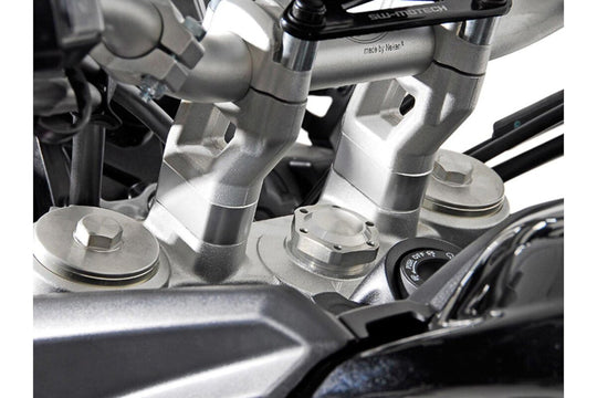 SW Motech 20mm Handlebar Risers for Triumph Tiger 800 / Tiger 900 / Explorer / Tiger 1200 (LEH.11.039.10000/S)