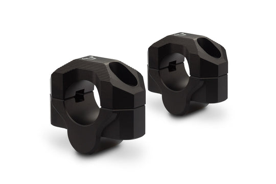 SW Motech 20mm Handlebar Risers for 28mm Handlebars Black (LEH.00.039.20201/B)