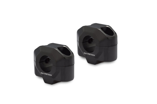 SW Motech 20mm Handlebar Risers for 22mm Handlebars (LEH.00.039.22001.20/B)
