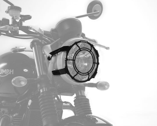 SW Motech Headlight Guard for Triumph Street Twin / Speed Twin / Street Scrambler (LPS.11.667.10001/B)
