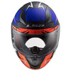 LS2 FF353 RAPID CROMO Gloss Black Fluro Blue Helmet