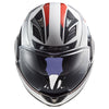 LS2 FF900 Valiant II Hub Gloss White Silver Helmet