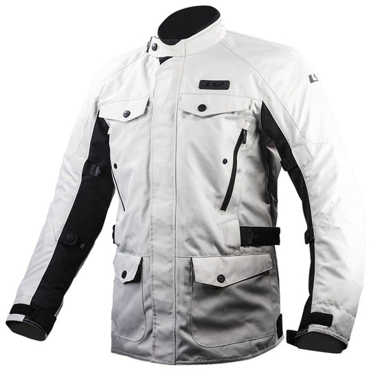LS2 Metropolish Touring Riding Jacket (Grey)