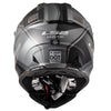 LS2 MX437 FAST EVO Two Face Gloss Grey Black Helmet
