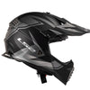 LS2 MX437 FAST EVO Two Face Gloss Grey Black Helmet