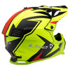 LS2 MX437 FAST EVO Two Face Gloss Hi Vi Red Helmet