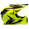 LS2 MX437 FAST EVO Two Face Gloss Hi Vi Red Helmet