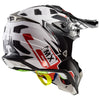 LS2 MX 470 Subverter Emperor Matt Black White Red Helmet, Full Face Helmets, LS2 Helmets, Moto Central