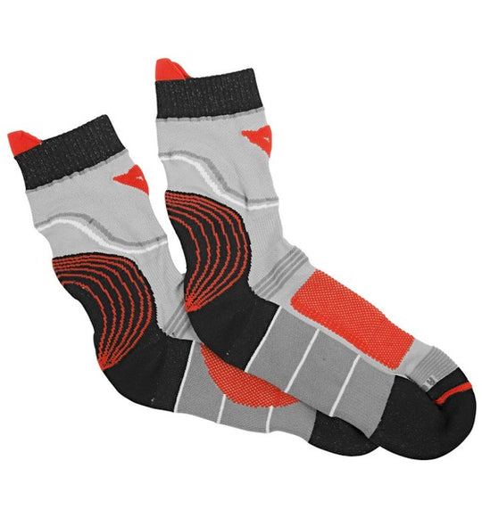 Dainese Motorbike Mid Socks Black Red