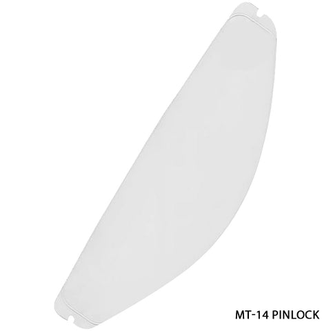 MT Spare Pinlock Clear Anti fog Lens for V14 Visors