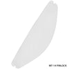 MT Spare Pinlock Clear Anti fog Lens for V14 Visors