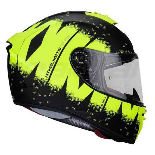 MT Blade 2 SV Oberon Matt Black-Fluorescent Yellow Helmet