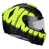 MT Blade 2 SV Oberon Matt Black-Fluorescent Yellow Helmet, Full Face Helmets, MT Helmets, Moto Central