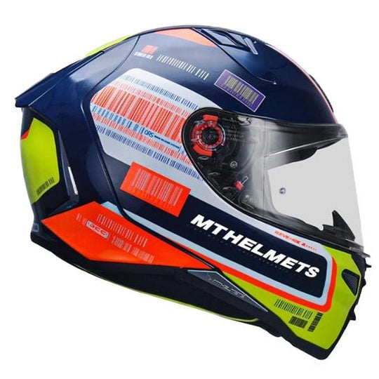 MT Revenge 2 RS Gloss Pearl Blue Helmet