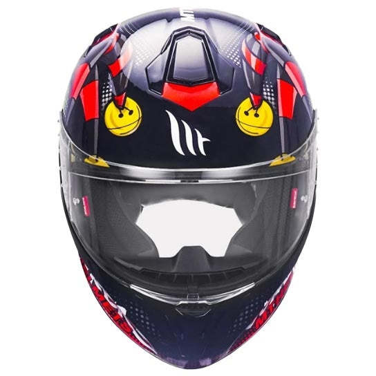 MT Targo Joker Black Helmet