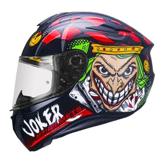 MT Targo Joker Black Helmet
