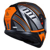 MT THUNDER 3 SV Cap Matt Black Orange Helmet, Full Face Helmets, MT Helmets, Moto Central