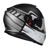 MT THUNDER 3 SV Slant Matt Black Grey Helmet, Full Face Helmets, MT Helmets, Moto Central