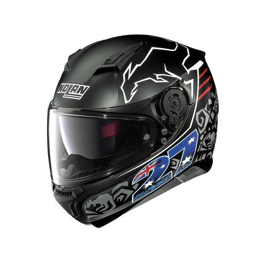 Nolan N87 Iconic Replica C Stoner N Com 33 Helmet Flat Black