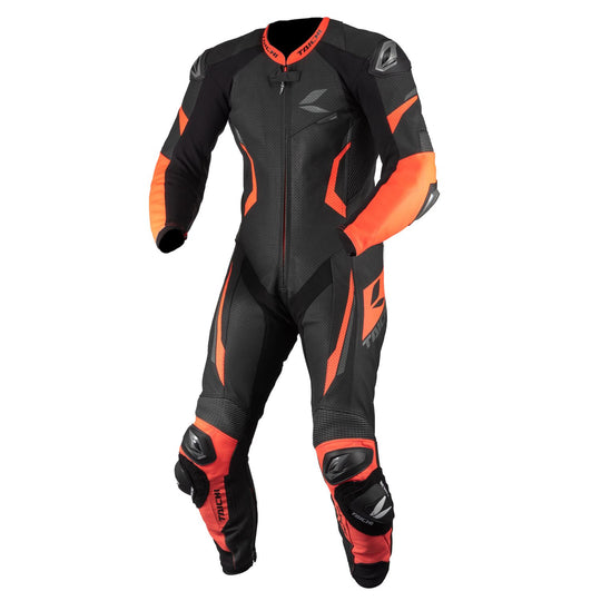 RS Taichi GP WRX R307 Racing Suit (Black Neon Red)