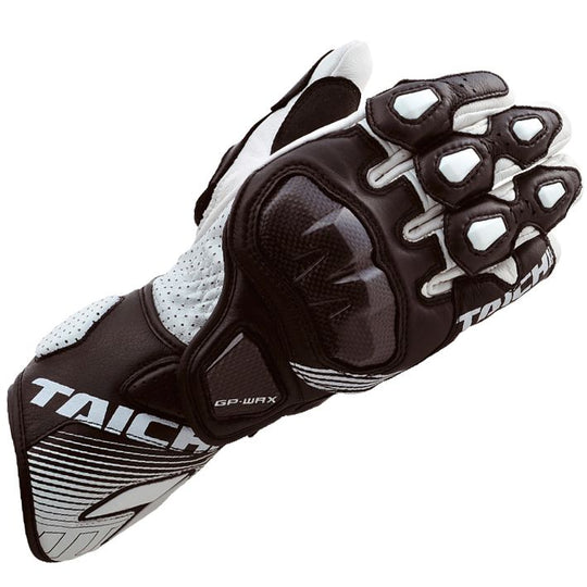 RS Taichi GP WRX Racing Gloves (Black White)