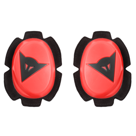 Dainese Pista Knee Slider Safety (Fluro Red Black)