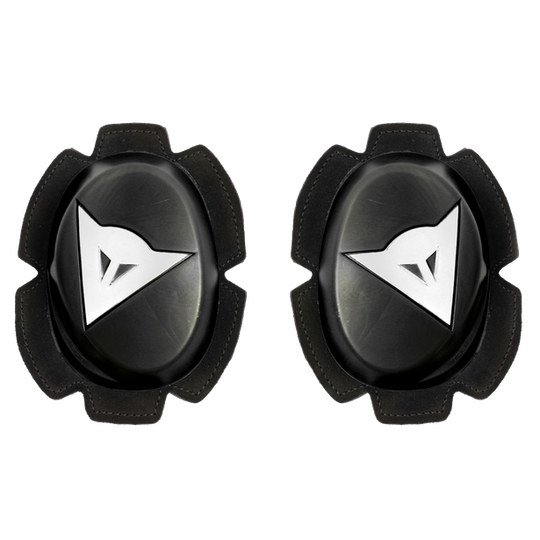 Dainese Pista Knee Sliders High Durability Black White